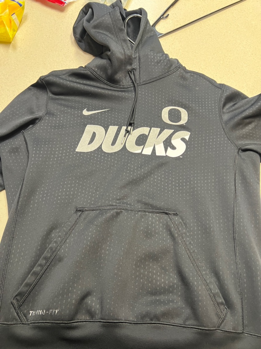 Nike Black Oregon Ducks Pullover Hoodie